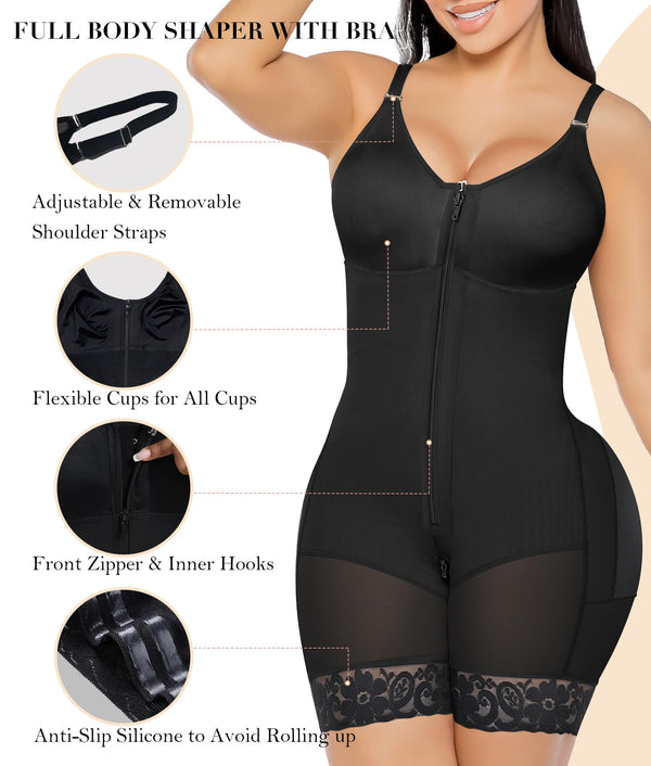 Women Slimming Body Shaper Waist Trainer Postpartum